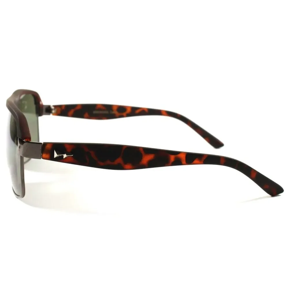 Hot Designer Fashion Tortoise Vintage Mens Womens Retro Square Sunglasses